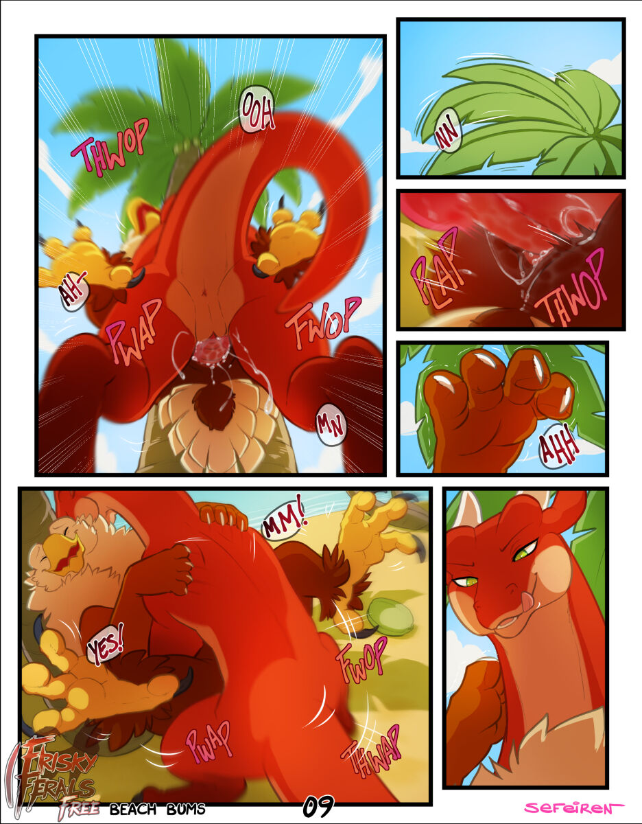 Frisky Ferals - Beach Bums page 10 full