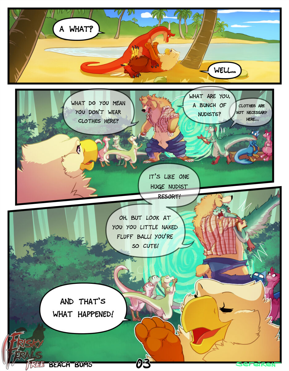 Frisky Ferals - Beach Bums page 4 full