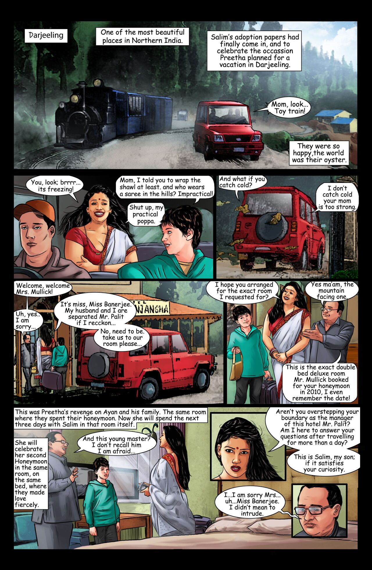 Honeymoon In Darjeeling - A tale of love - Chapter 2 page 2 full