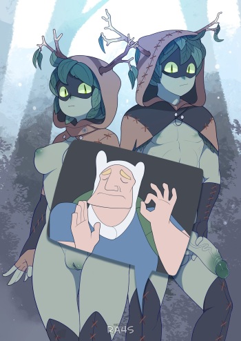 Huntress Wizard X Finn X Hunter Wizard cover