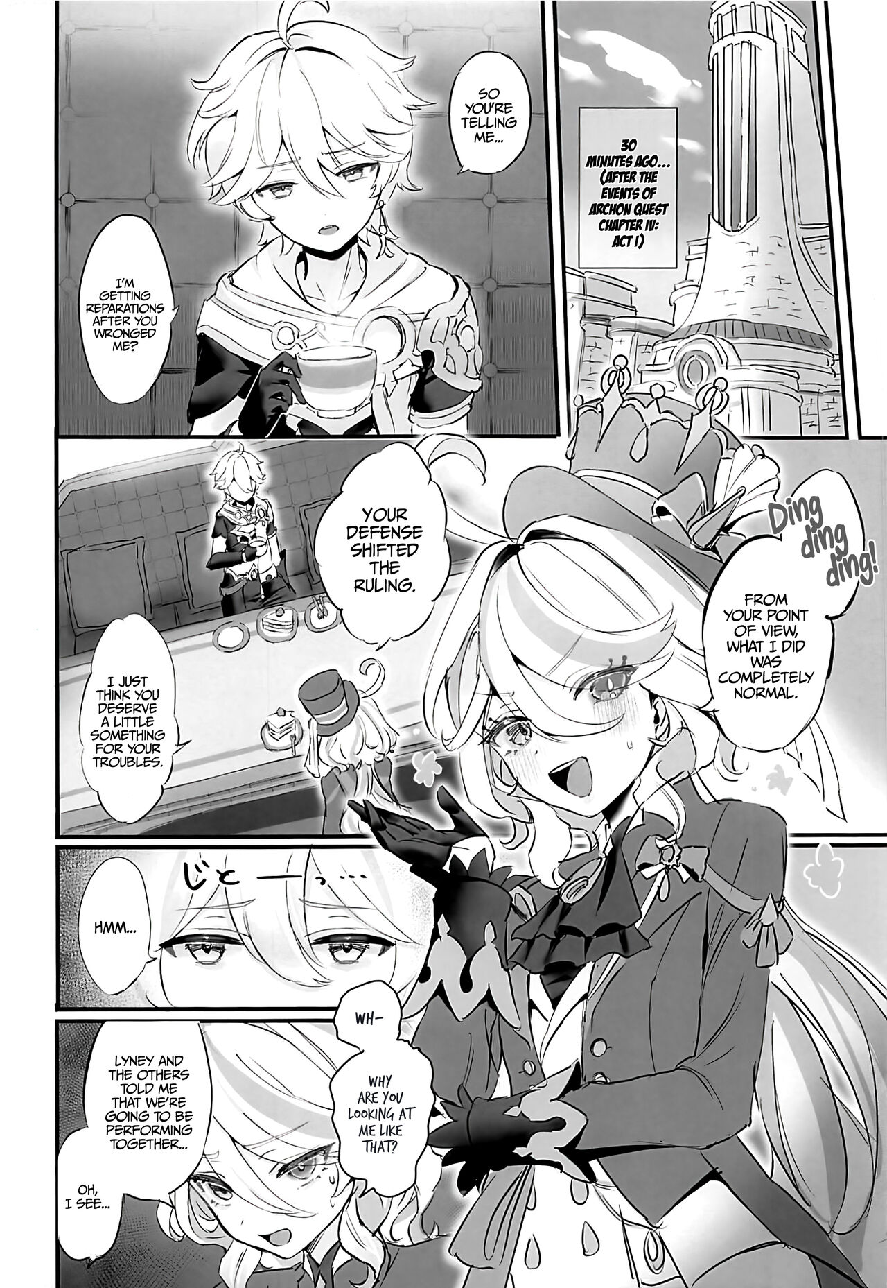Kimi no Guroshi de Kanpai | Cheers With Her Glass page 3 full