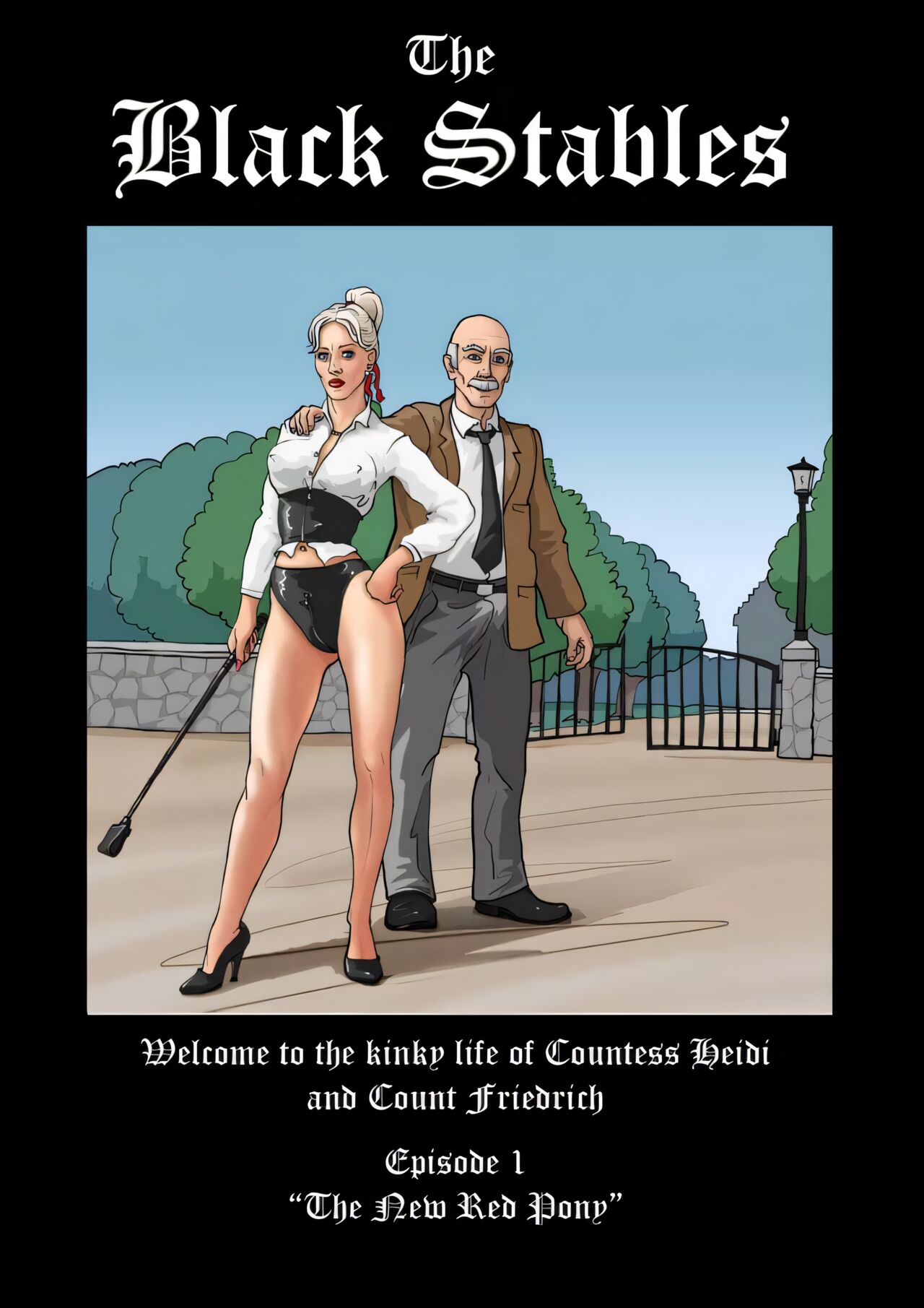 The Black Stables  AI x4 &amp; Art &amp; CG restoration page 1 full