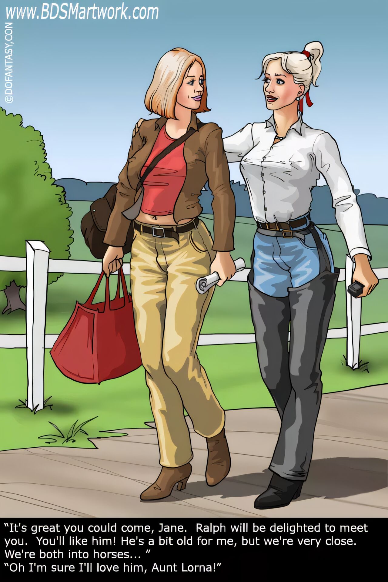 The Black Stables  AI x4 &amp; Art &amp; CG restoration page 3 full
