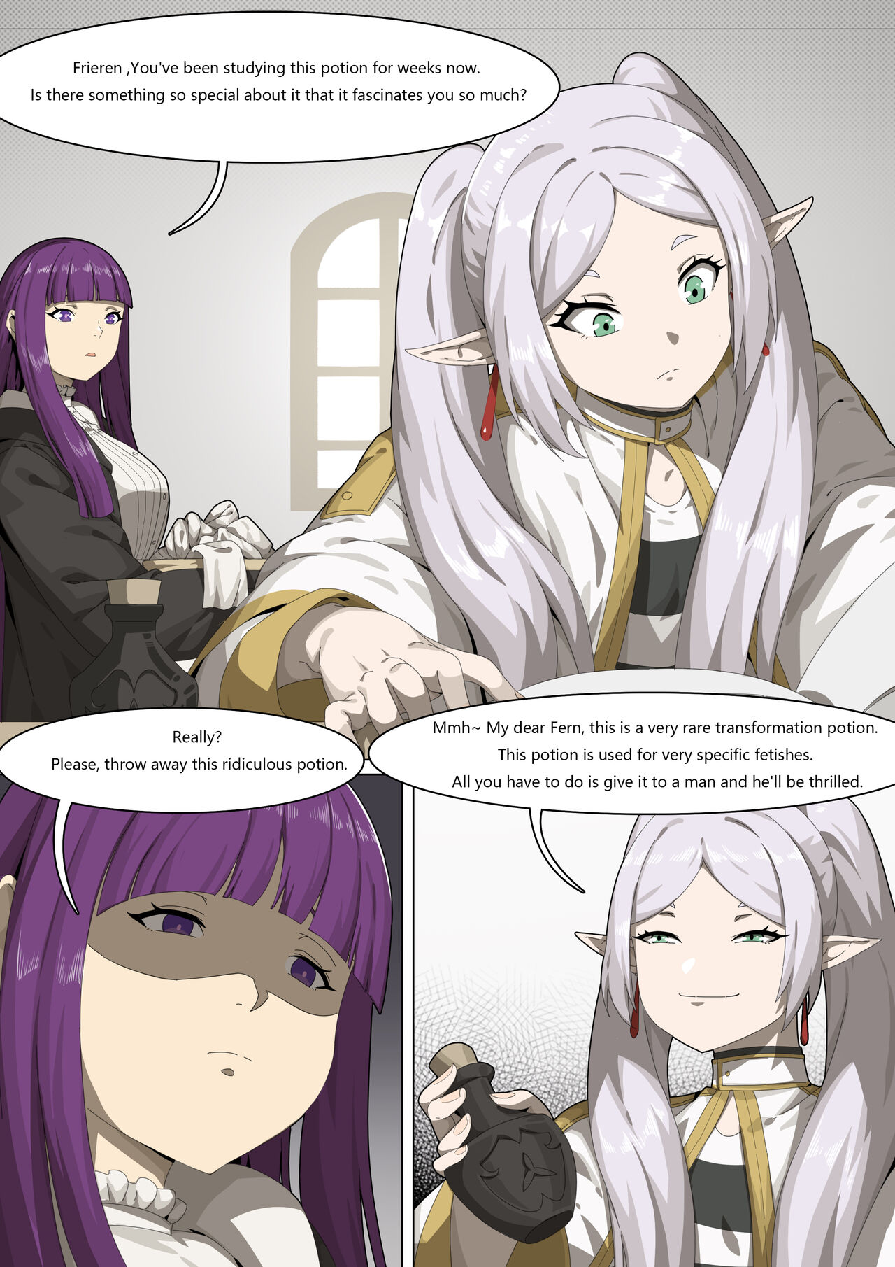 Frieren's weird hobby - EN page 1 full