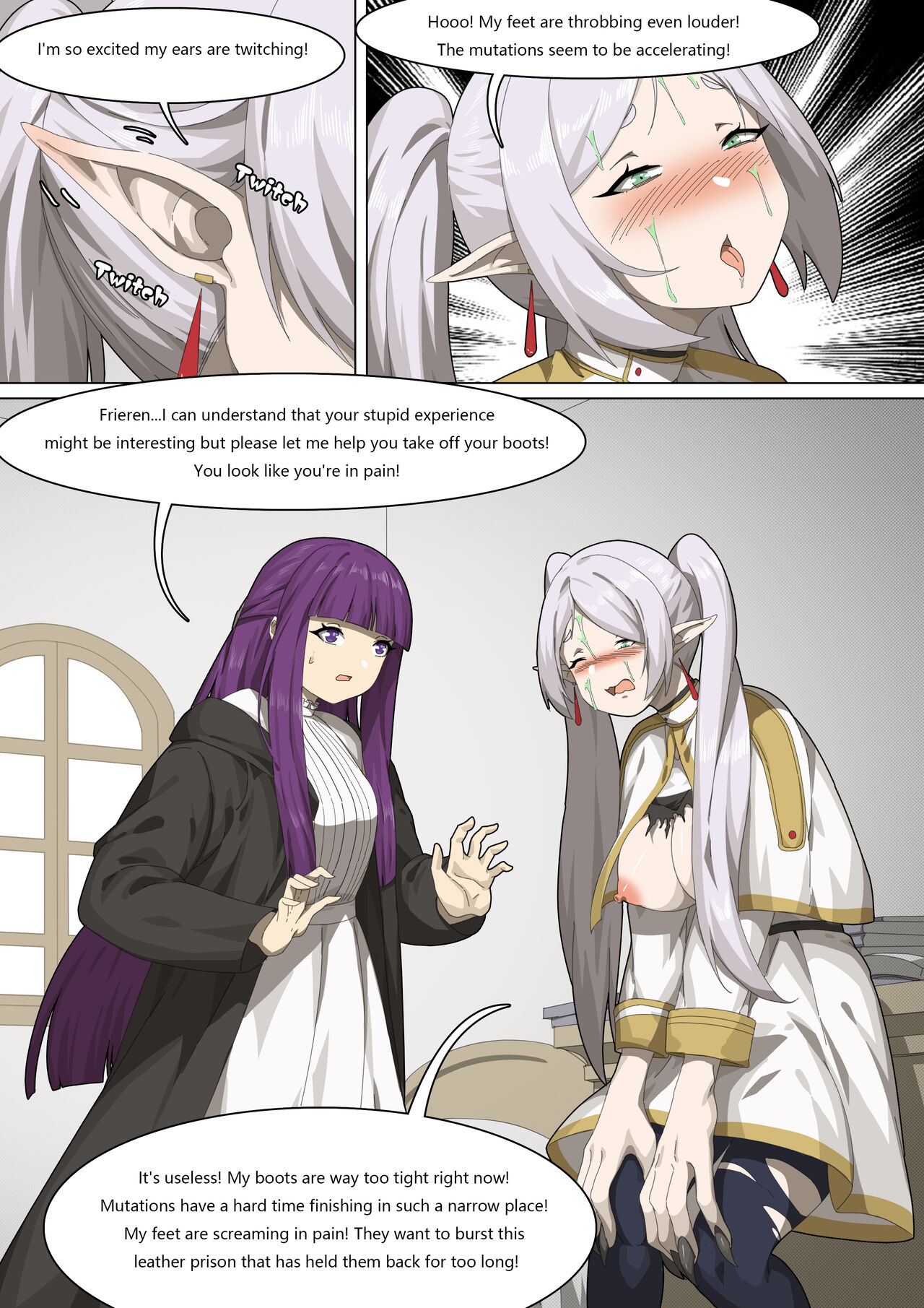 Frieren's weird hobby - EN page 7 full
