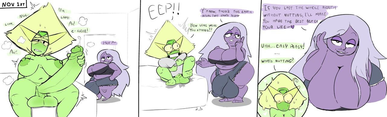 Peridot's No Nut November page 2 full