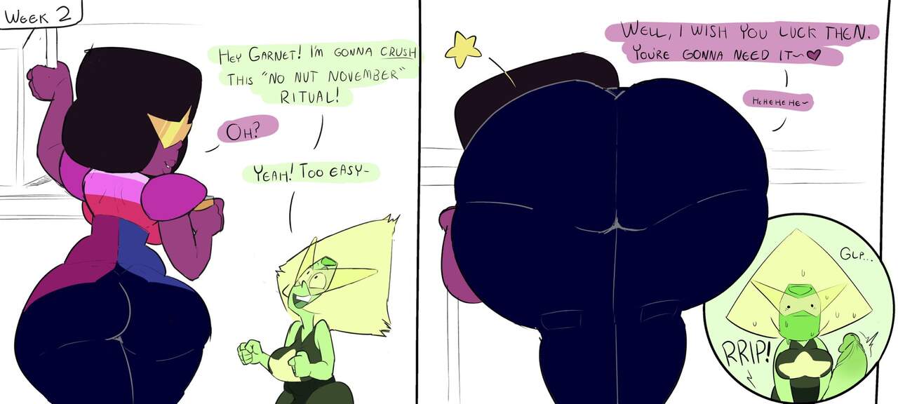Peridot's No Nut November page 3 full
