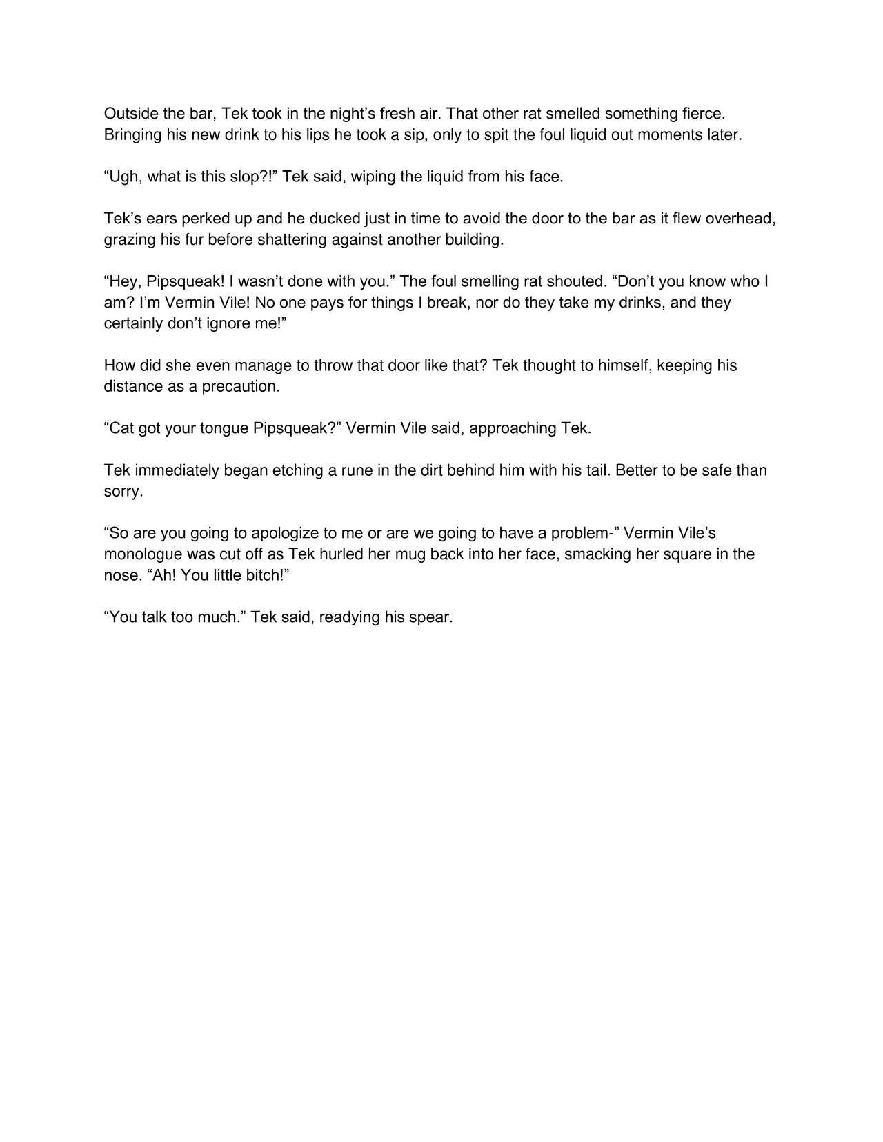 A Vile Wedding page 5 full