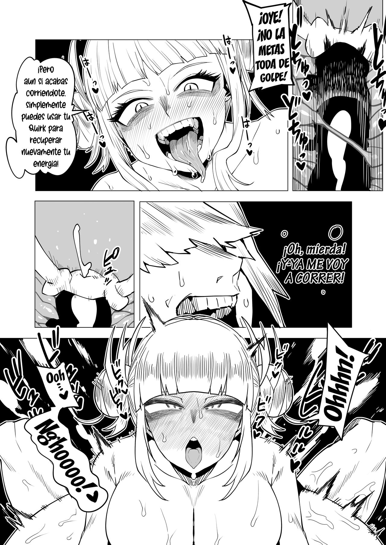 Teisou Gyakuten Butsu ~Toga Himiko 2 no Baai~ | Academia de Héroes &amp; una Moralidad Invertida 10: ~Toga Himiko 2~ page 5 full