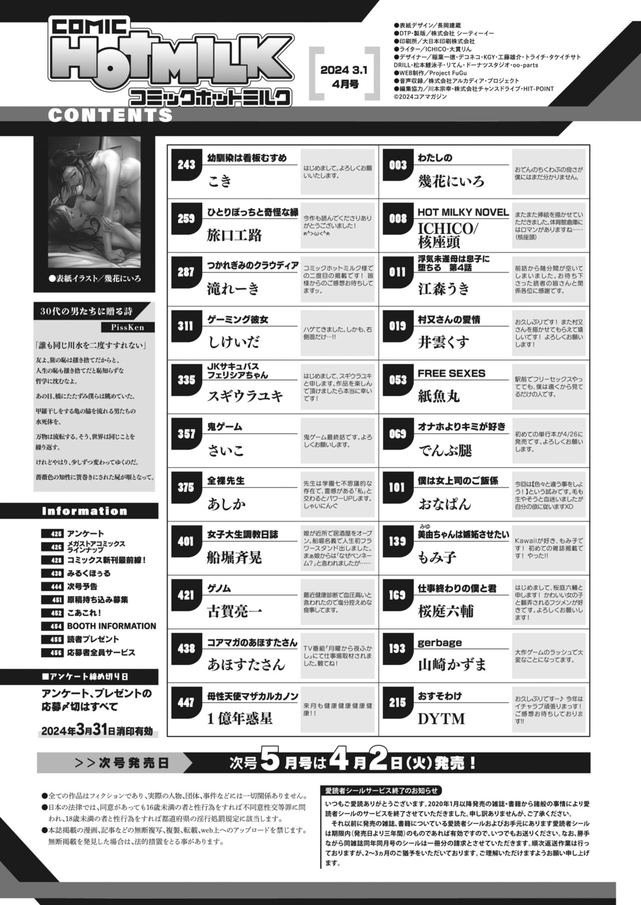 COMIC HOTMILK 2024-04 page 2 full