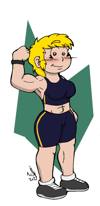 A female bodybuilder and her toyboys page 2 full