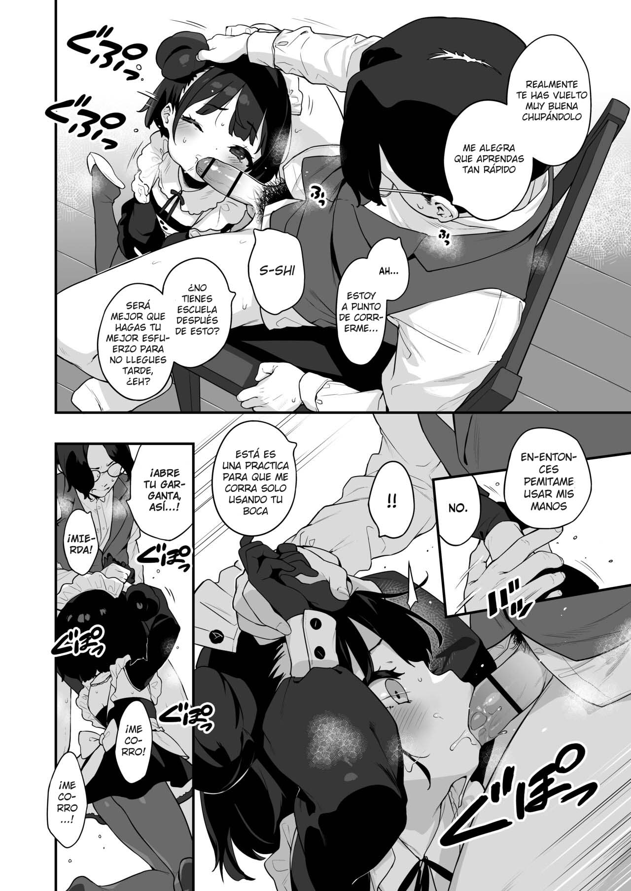 Komomo wa Goshujinsama Senyo no Ryoana Nikubenki Loli Maid page 6 full