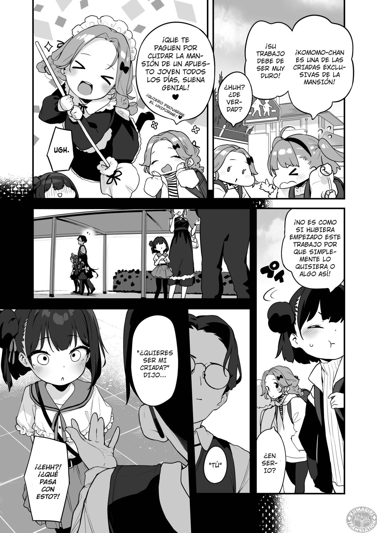 Komomo wa Goshujinsama Senyo no Ryoana Nikubenki Loli Maid page 9 full