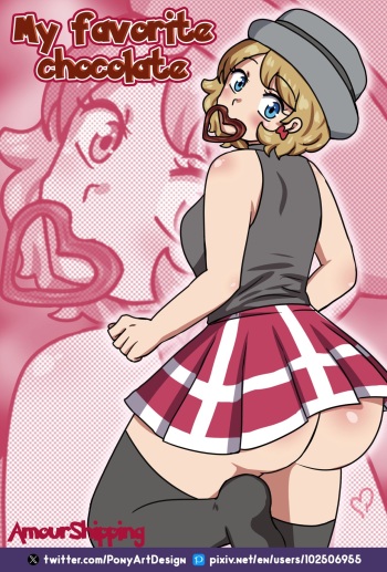 AmourShipping: My favorite chocolate! Serena X Ash cover