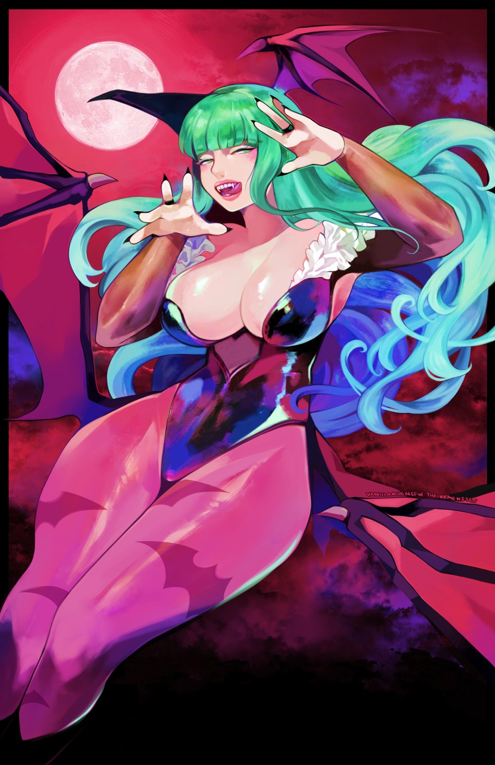 Darkstalkers - Morrigan Aensland page 1 full