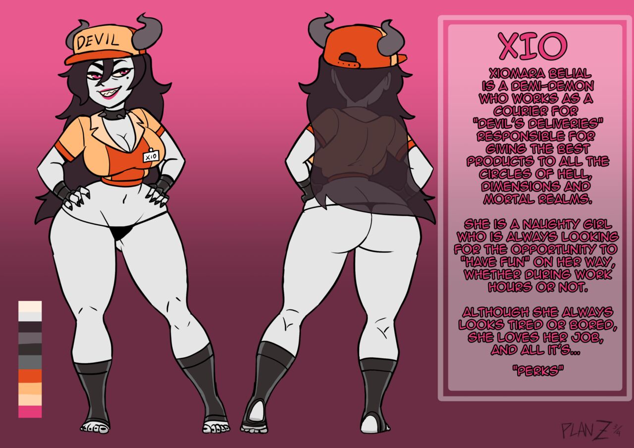 Xio's Devil Delivery Service page 2 full