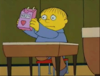 A Simpsons Valentine cover