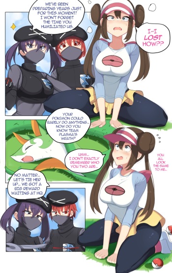 BAD END: Rosa  - 4 Pages cover