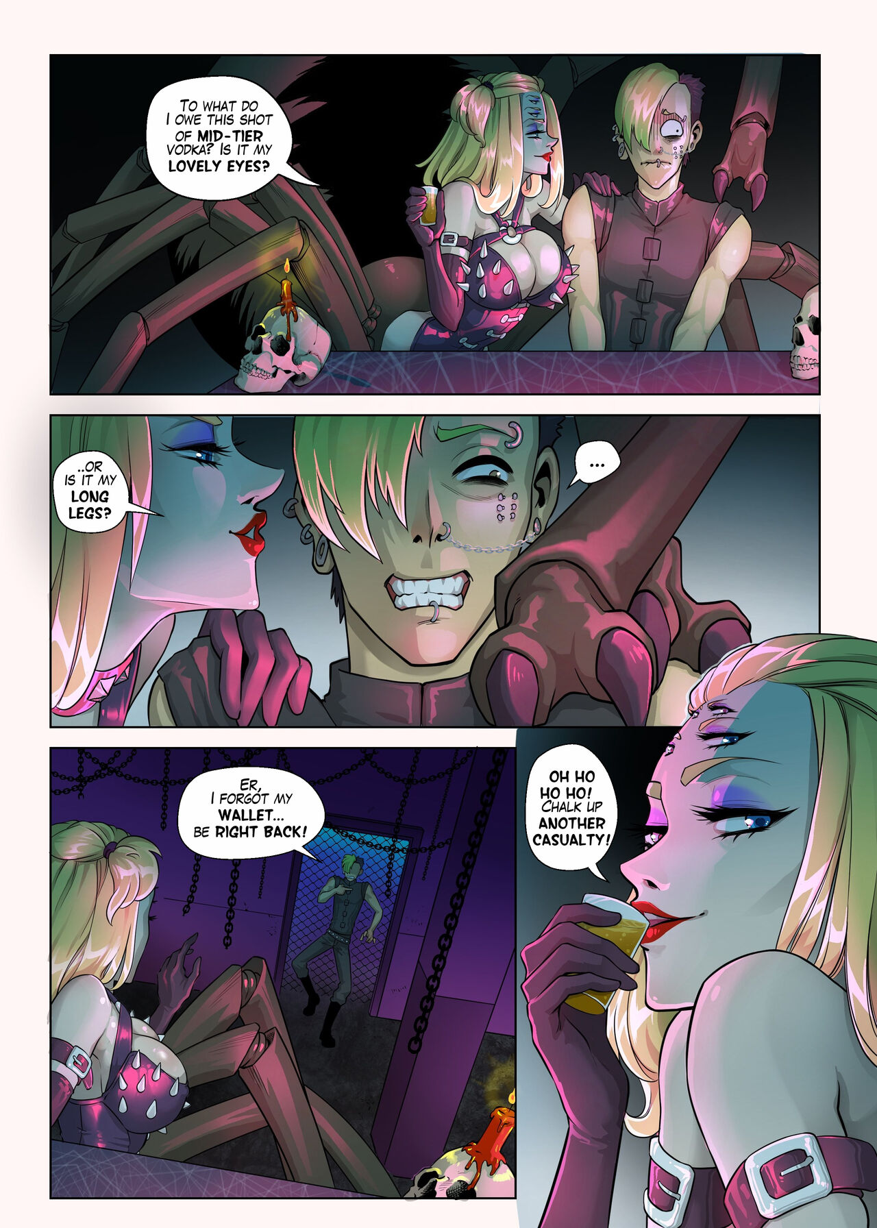 Evil Spinnerette X Bloodcrow page 4 full