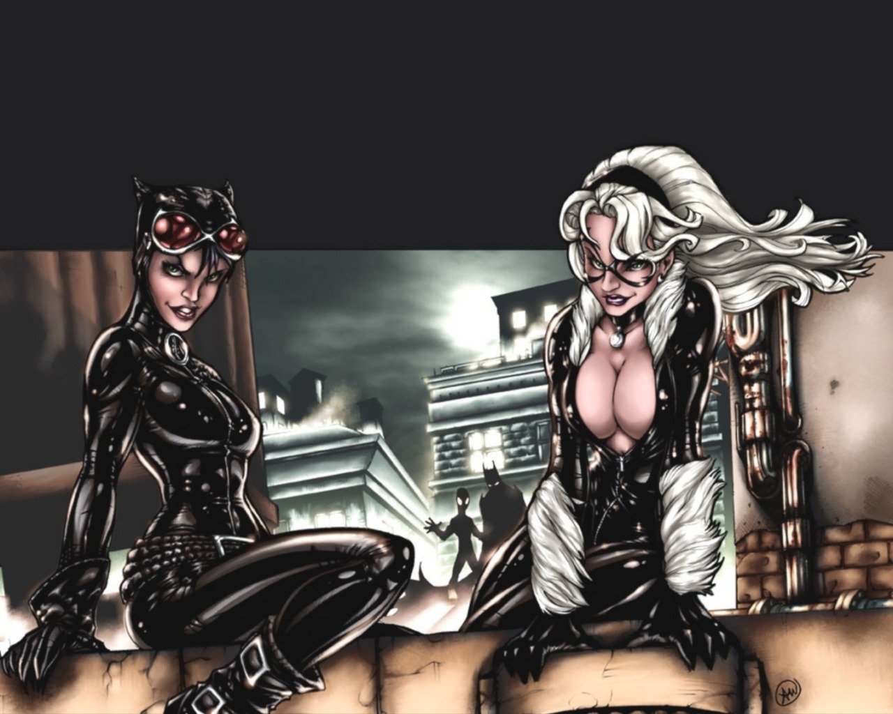 Black cat x Catwoman page 10 full