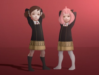 Anya &amp; Becky's Little Pose cover
