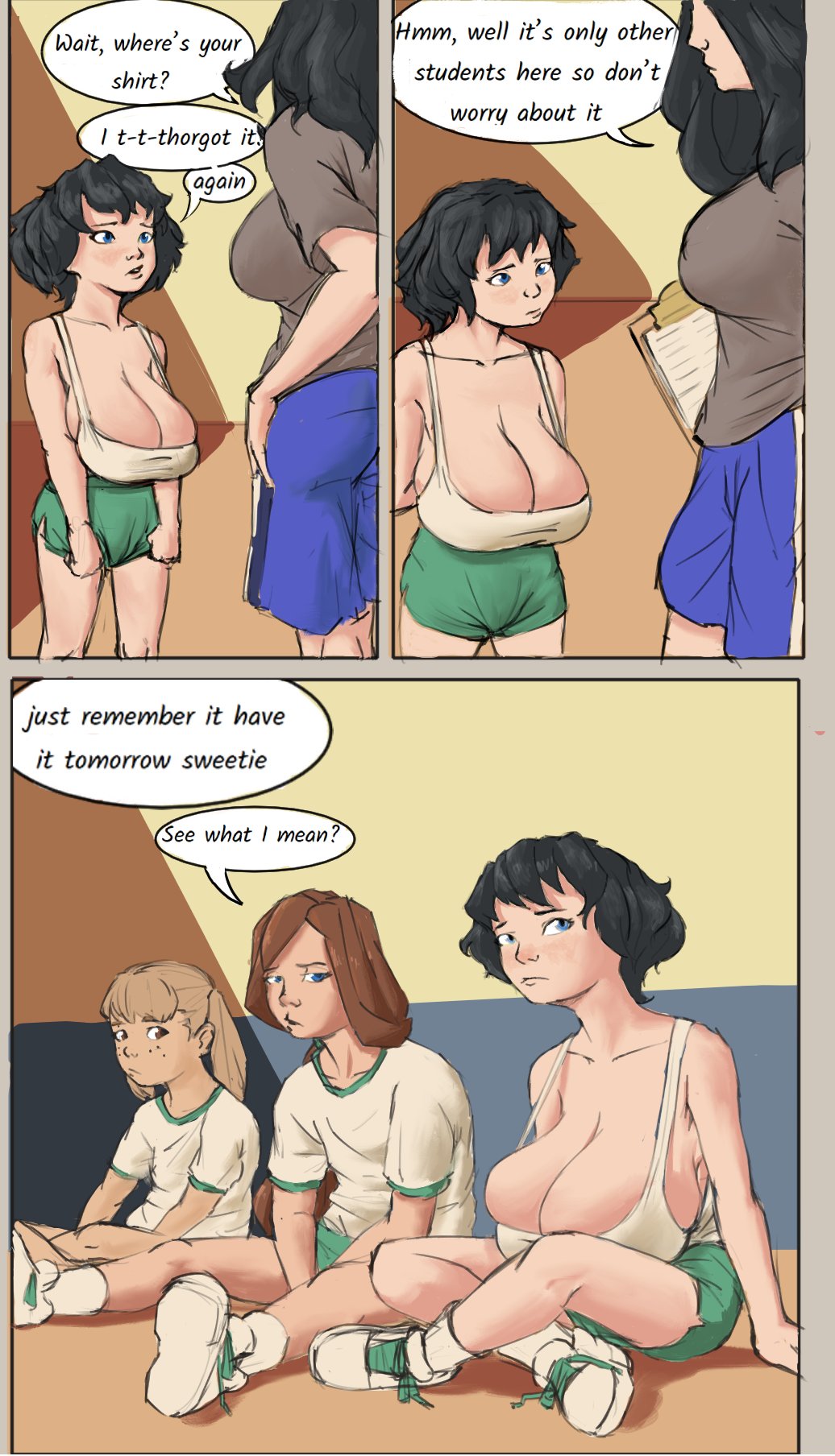 Katelyn's changing body page 9 full