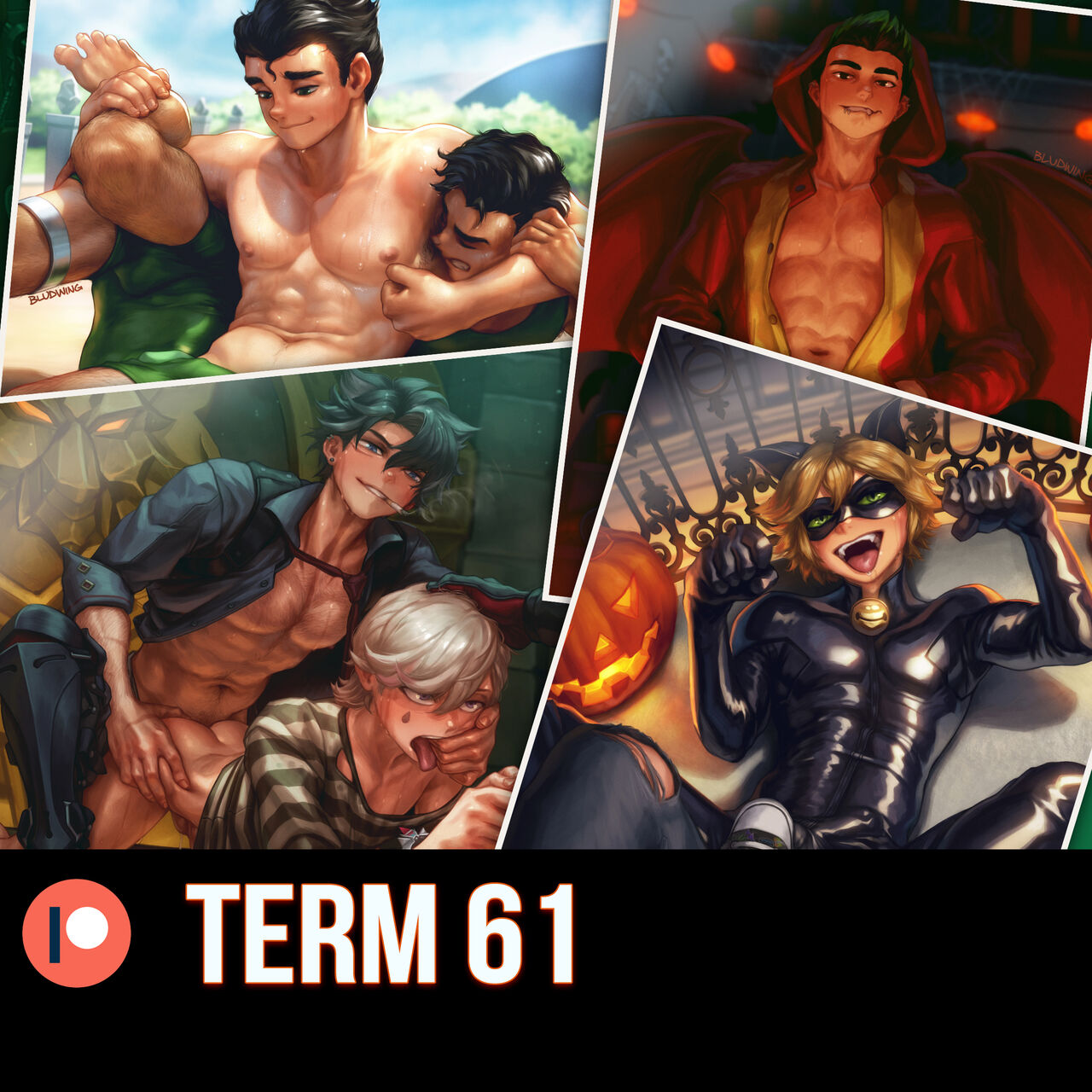 Term 61 - Bolin/Beifongs, Chat Noir, Jake Long, Wriothesley/Lyney page 1 full