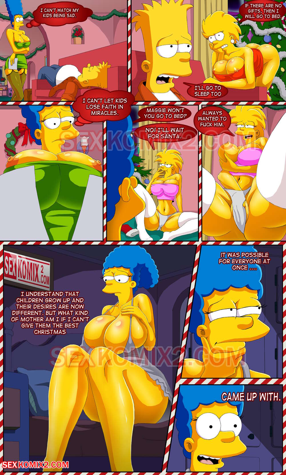 The Simpsons. Christmas Miracle. by sexkomix2.com page 3 full