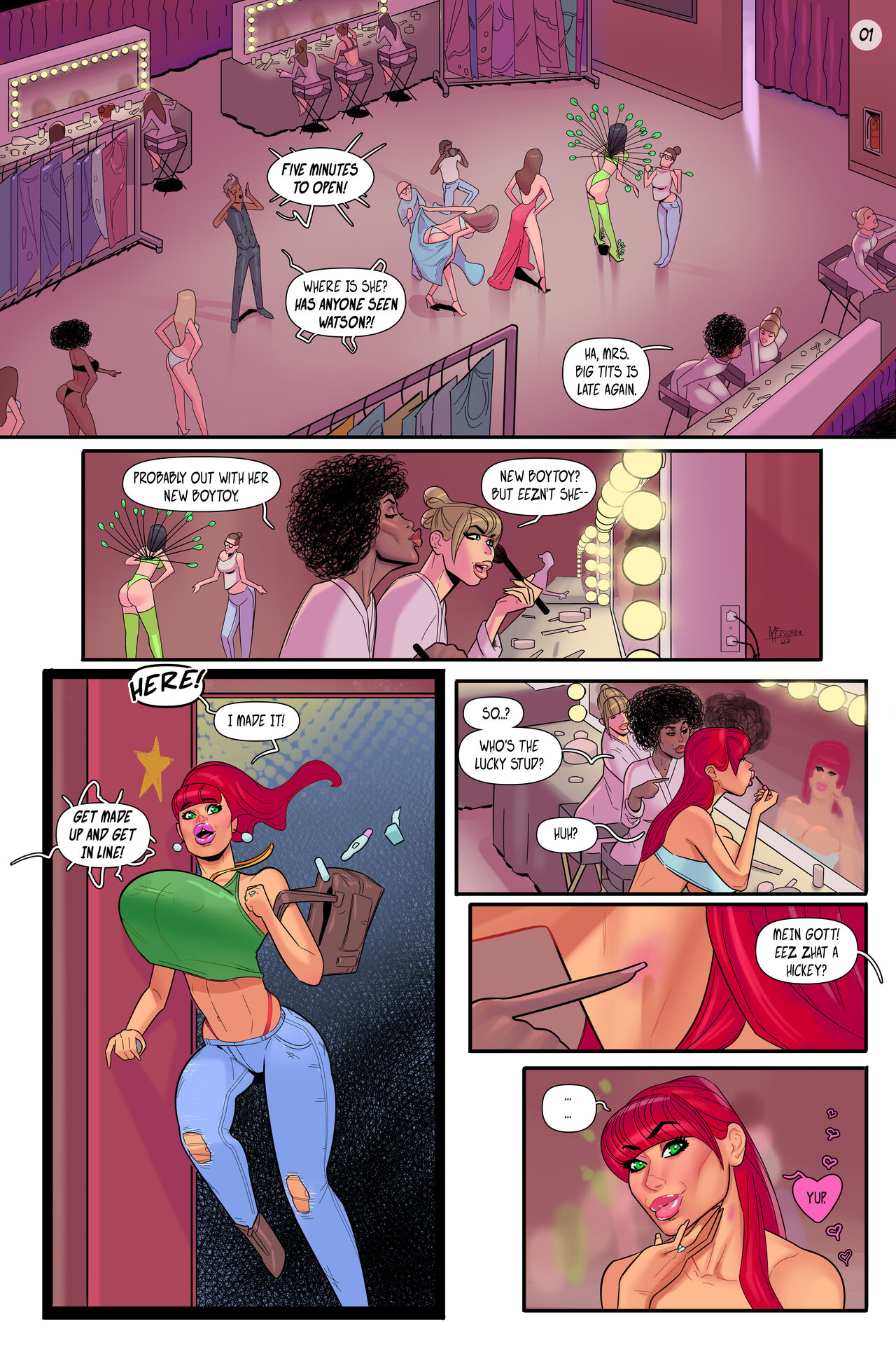 Venom's Kiss 3 page 1 full