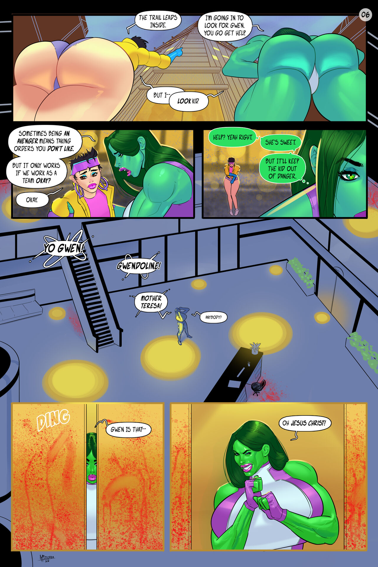 Venom's Kiss 3 page 7 full