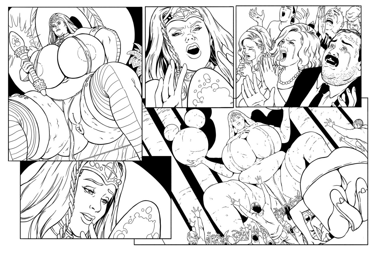superheroinecomixxx pencil pages page 10 full