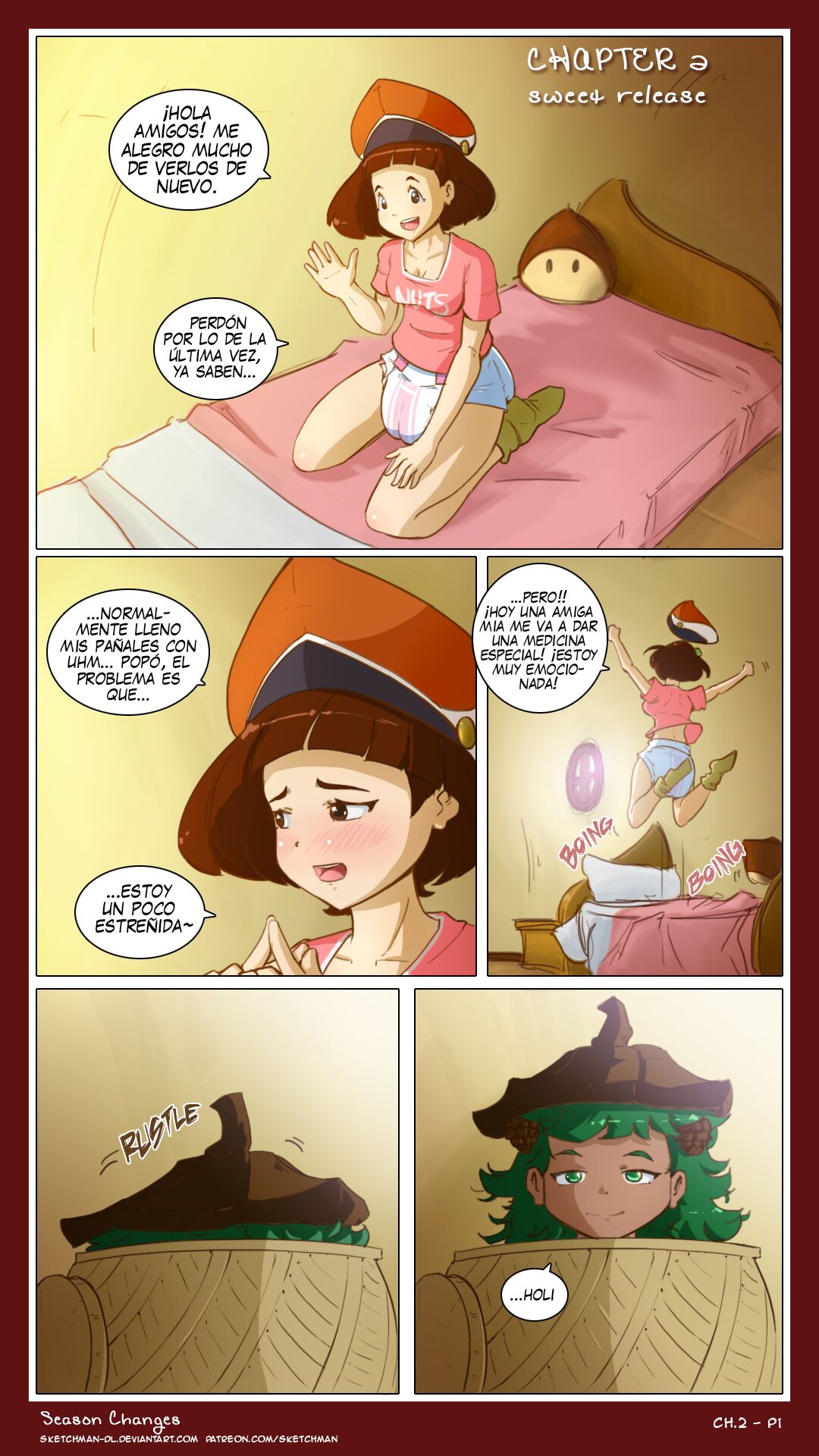 Season Changes  - CÓMIC ESPAÑOL / SketchMan-DL page 1 full