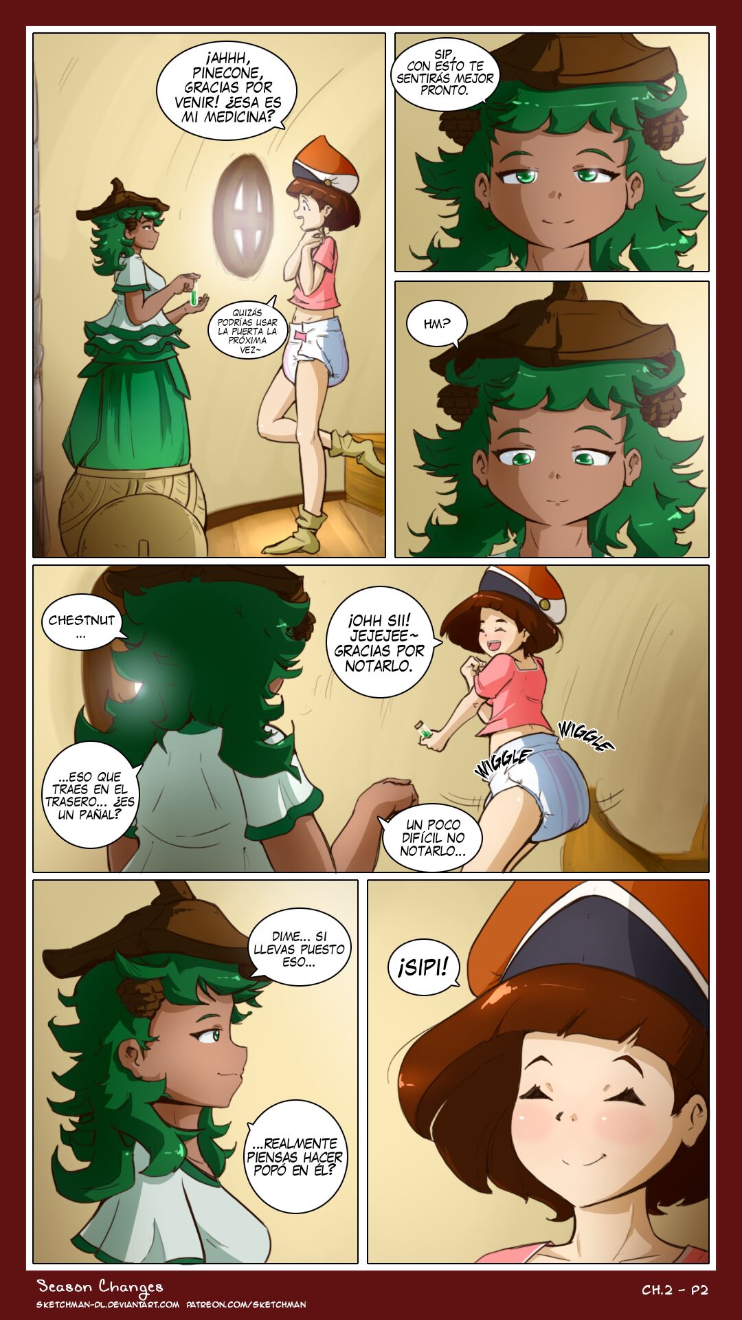 Season Changes  - CÓMIC ESPAÑOL / SketchMan-DL page 2 full