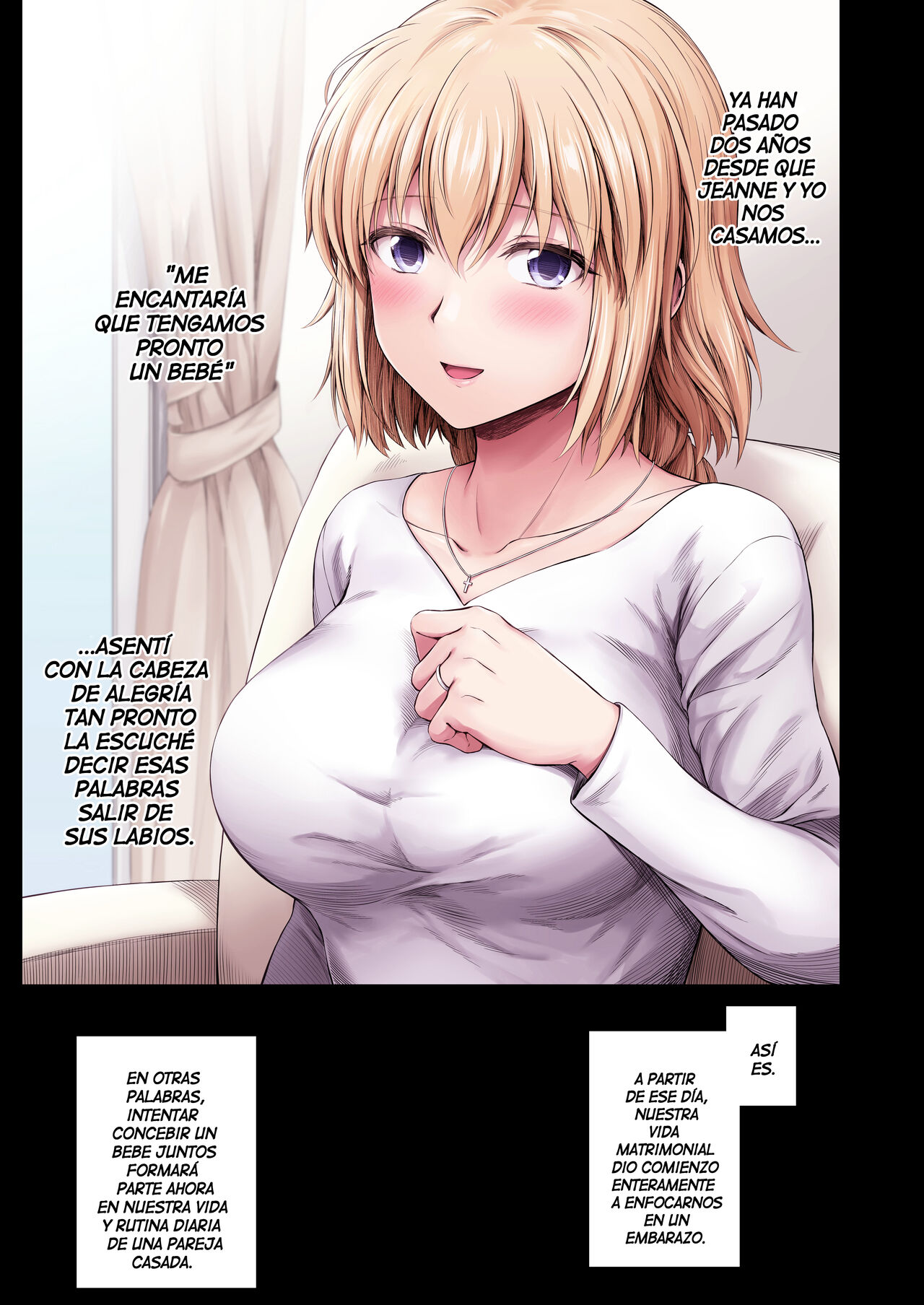 Jeanne to Kodomo no Tsukurikata - Esta Noche voy a Concebir un Bebé con Jeanne page 2 full
