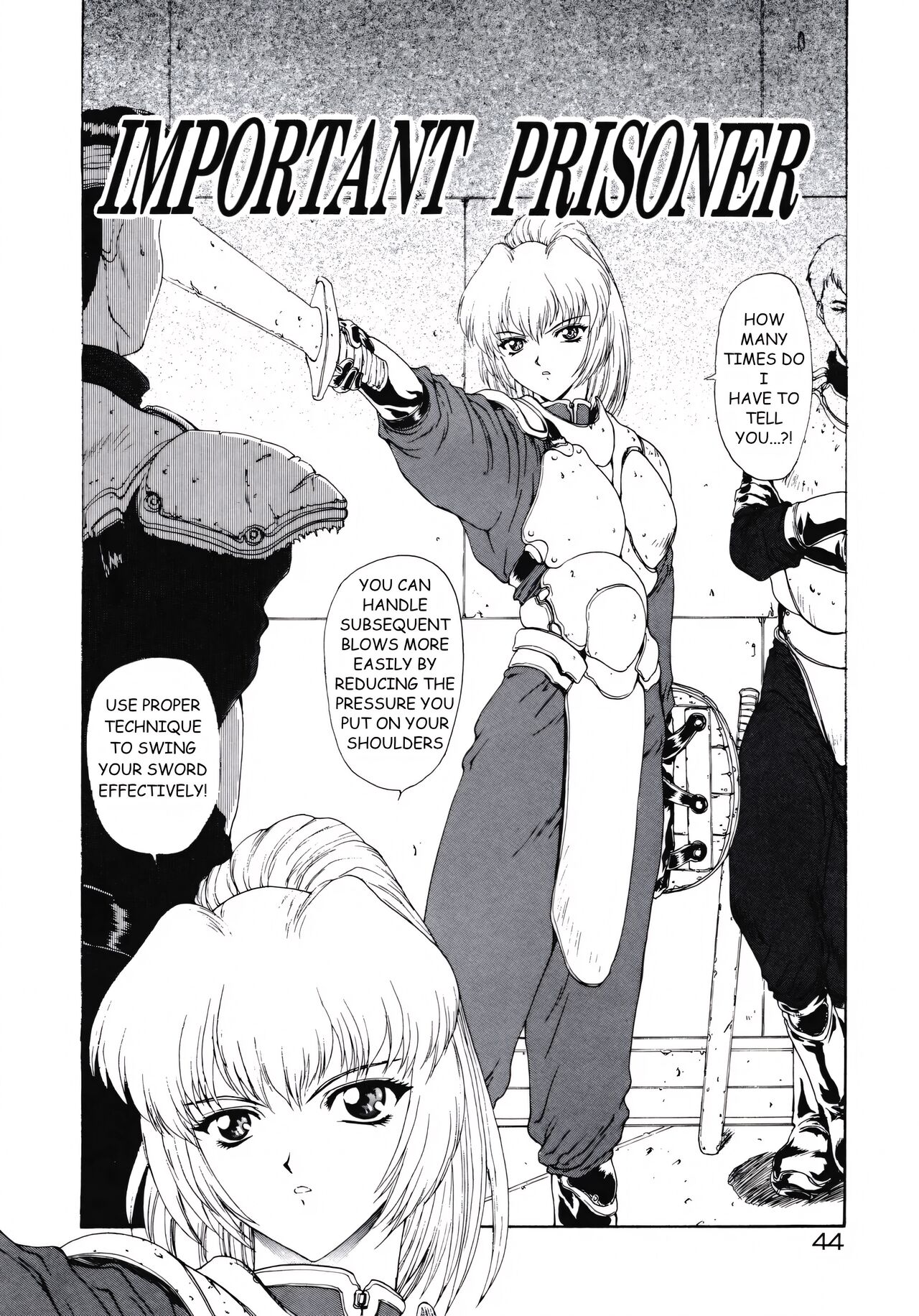 IMPORTANT PRISONER page 1 full