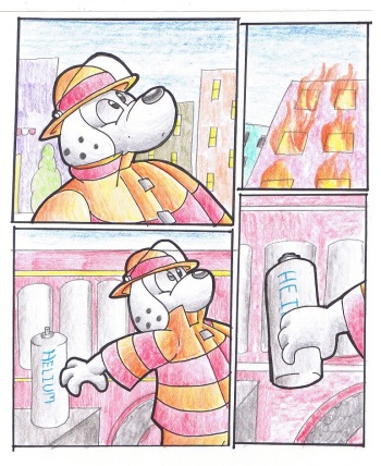 Sparky's Sexy Big Butt Fire Rescue Inflation cover