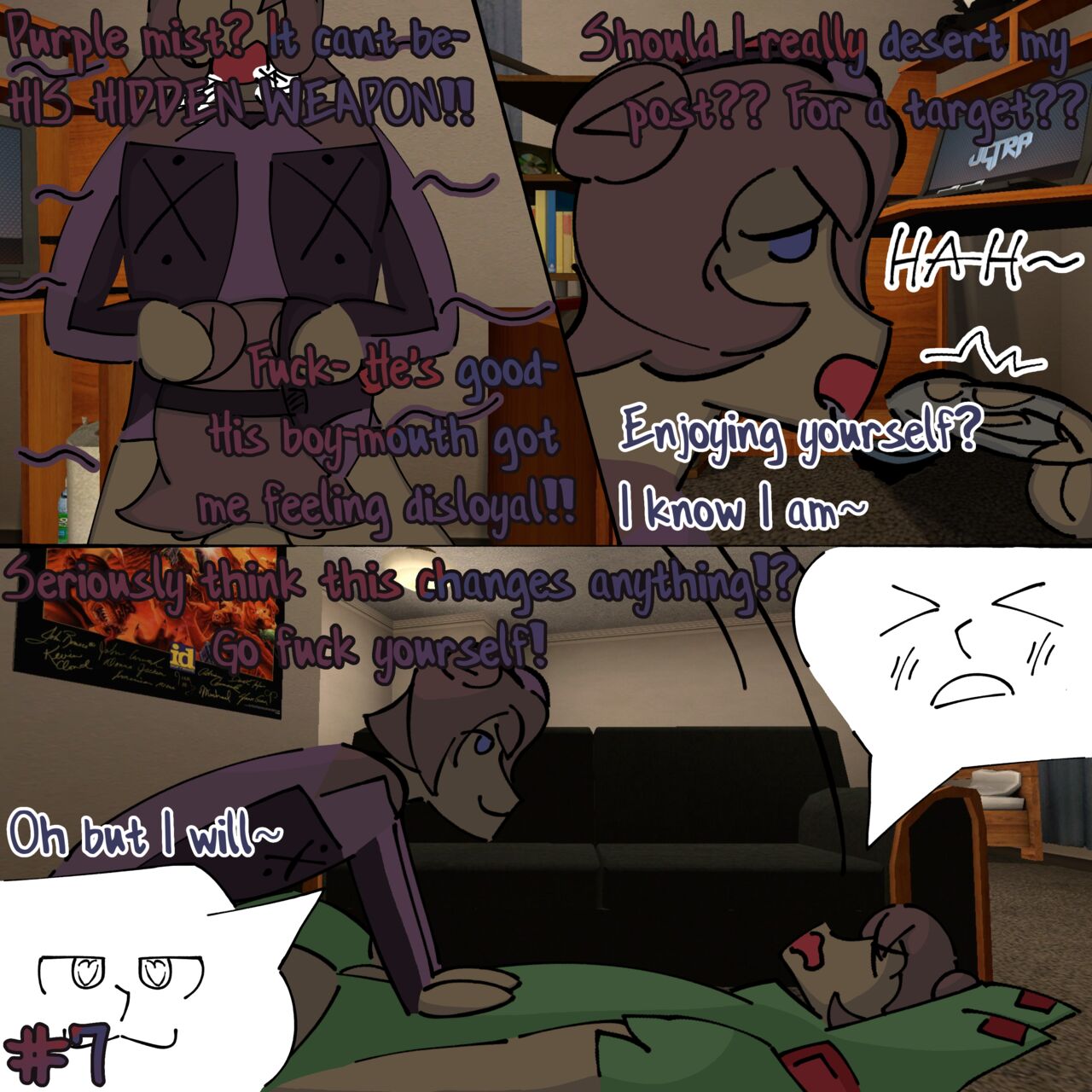 Lewd-Mouse Issue #2 "Vanity - First of Seven" page 7 full