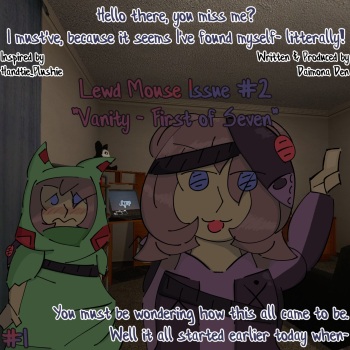 Lewd-Mouse Issue #2 "Vanity - First of Seven" cover