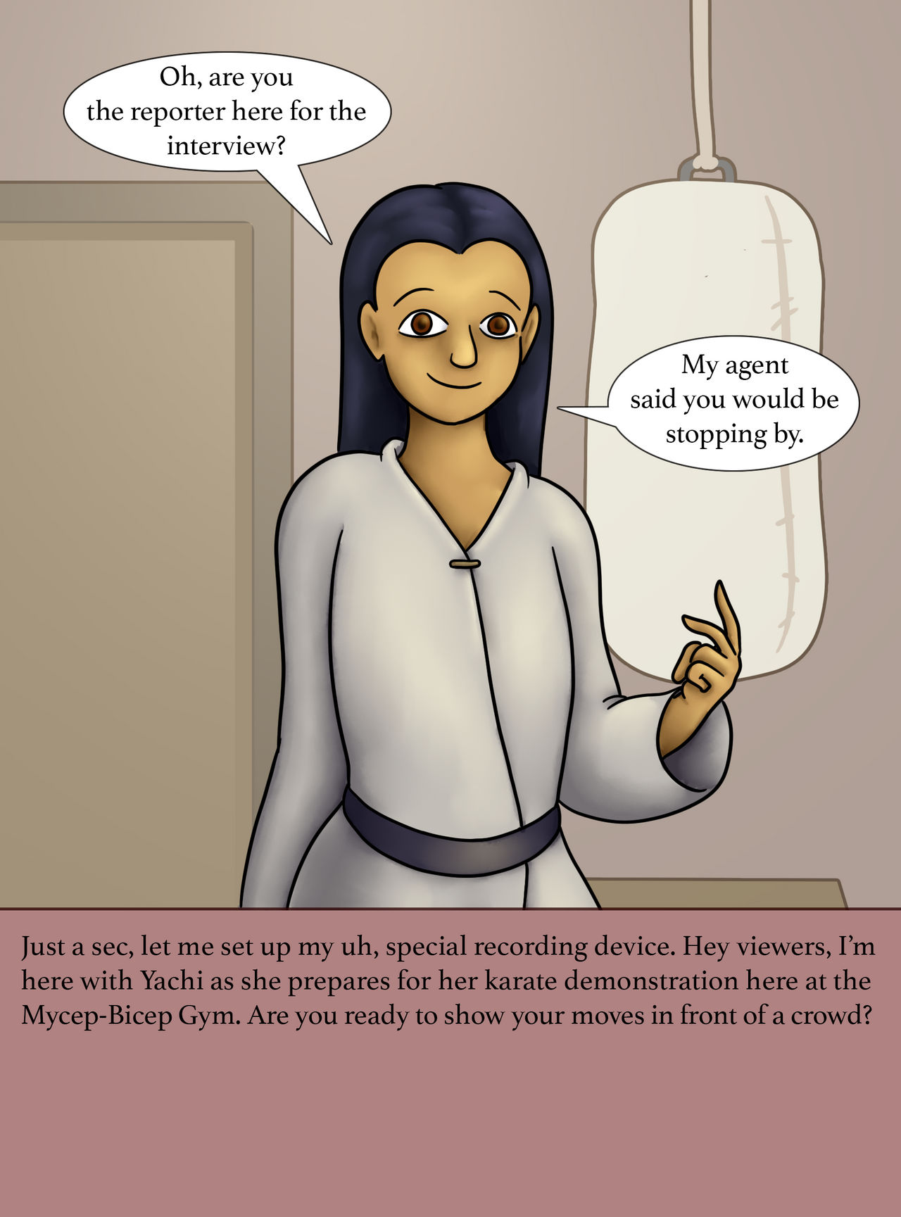 Interview She Grew page 1 full