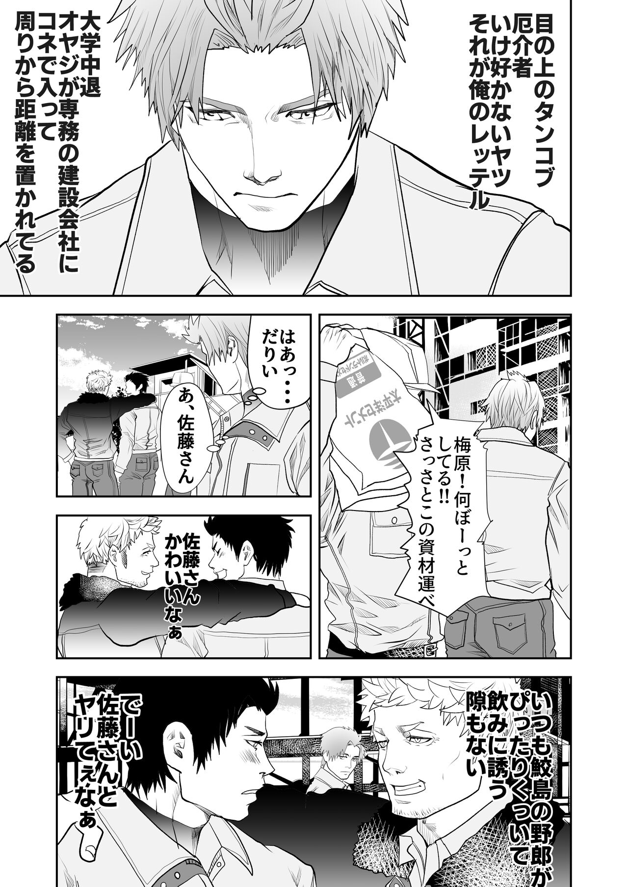 Umehara-kun wa Kyochin ni Yowai page 3 full