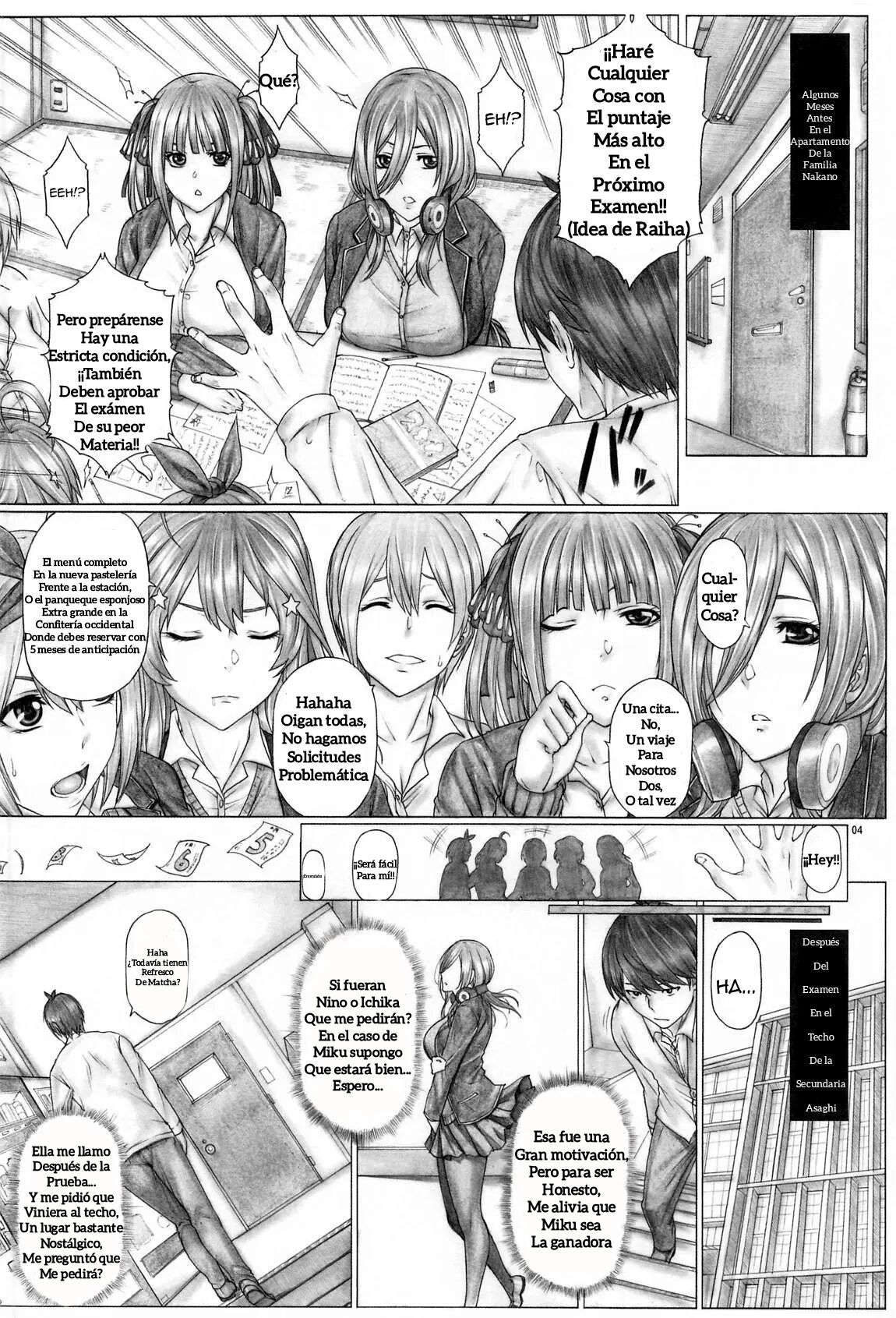 Angel's stroke 149 Gotoubun no Hanayome Nengan no Ano Hito | Quintessential Quintuplets - Getting That Schorching Hot Impregnating Creampie From The Person You Most Desire!! page 4 full