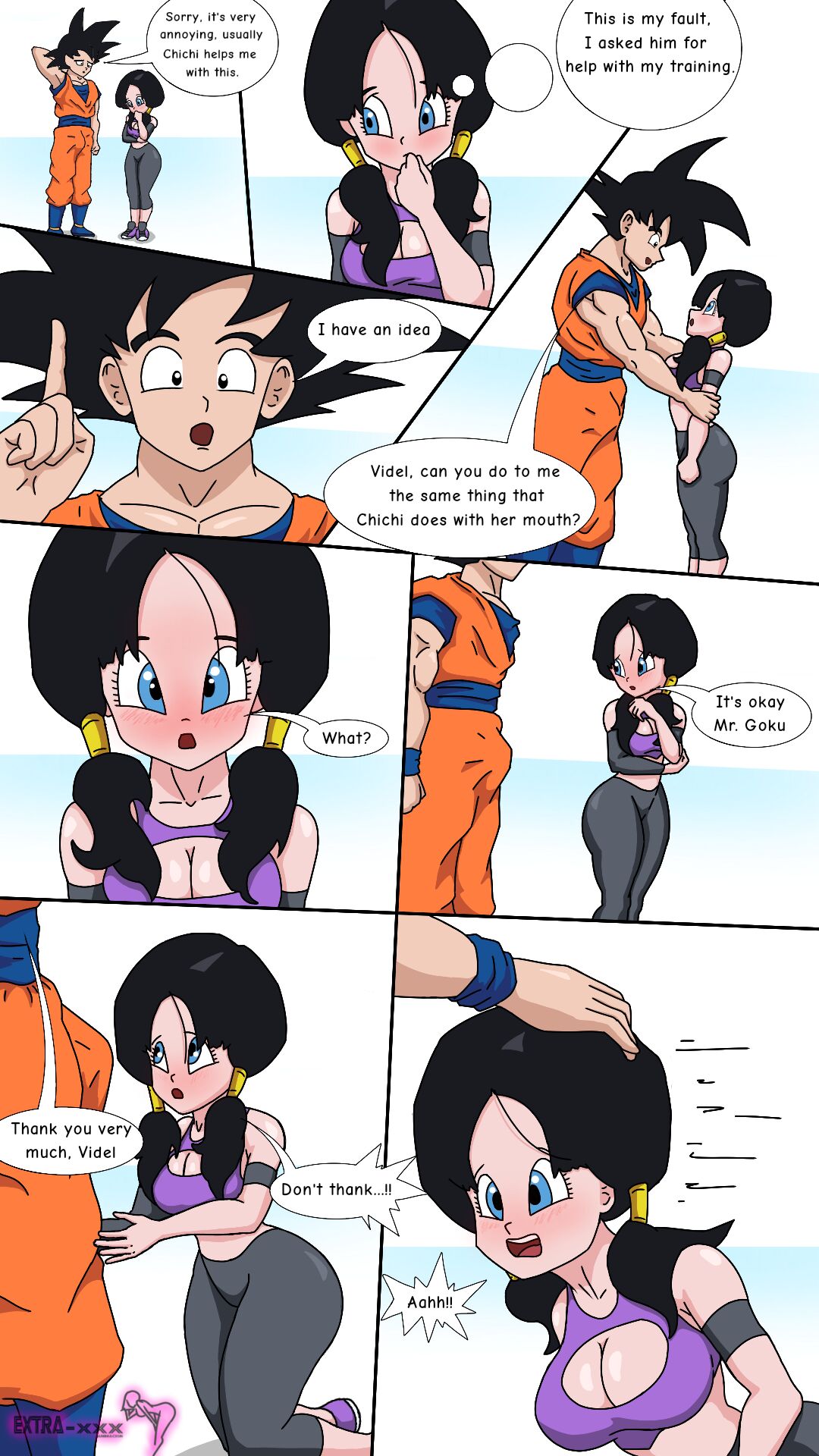 Videl's Special Training page 5 full