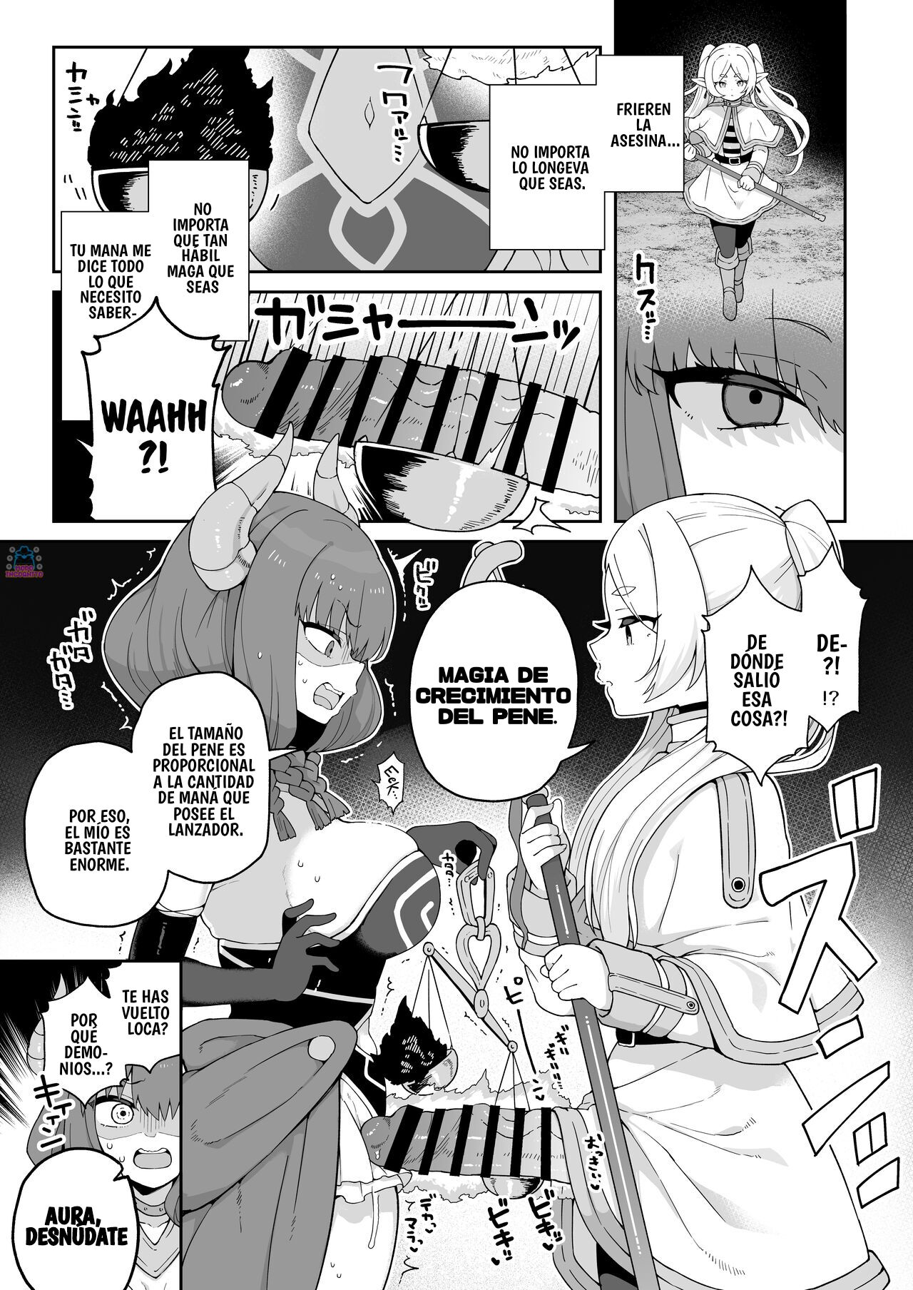 Chinpo ga Haeru Mahou da yo. | Magia que hace crecer un pene gigante page 2 full