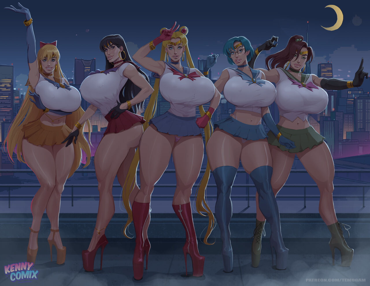 Sailor Scouts - The Later Years page 8 full