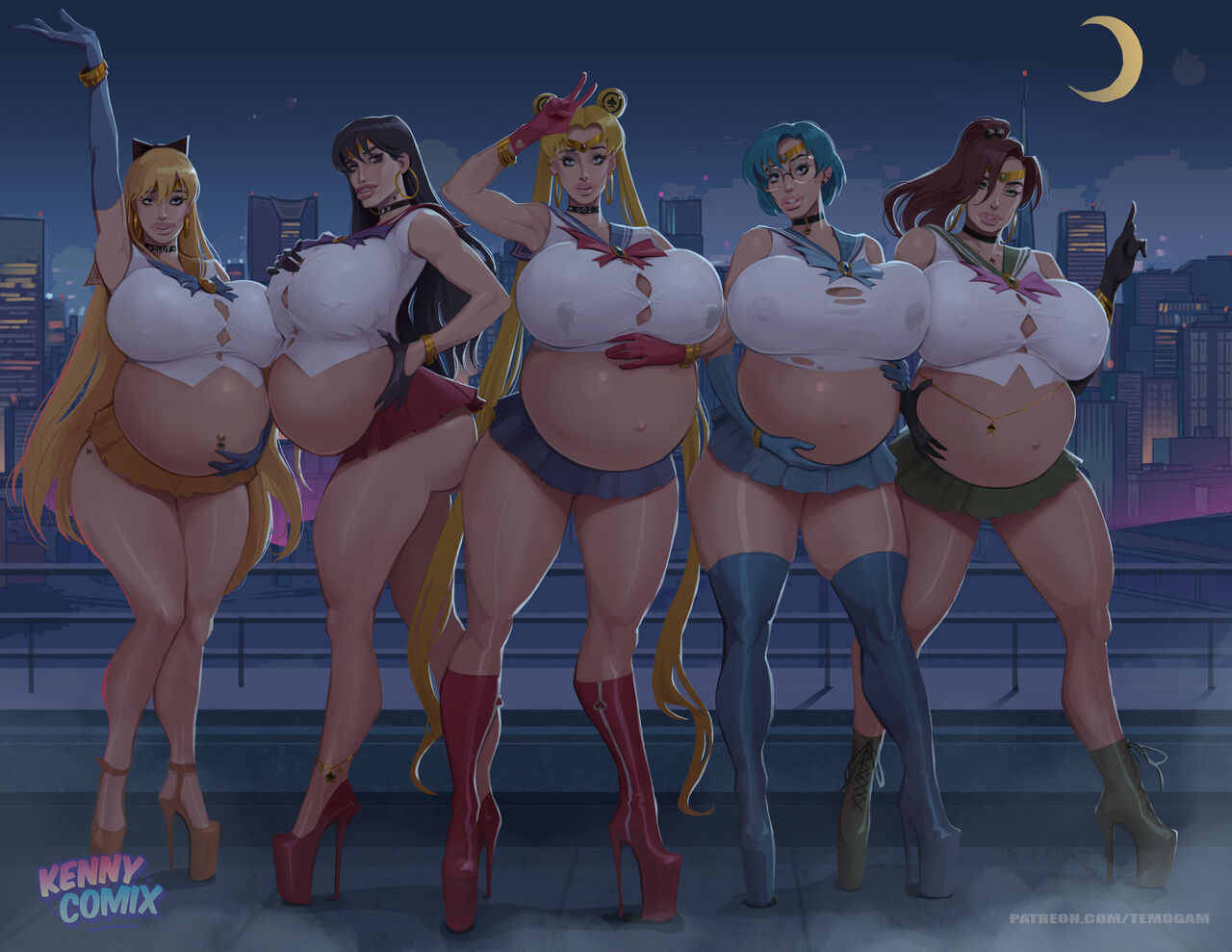 Sailor Scouts - The Later Years page 9 full
