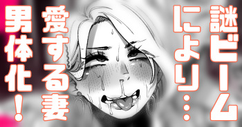 Nazo no Beam de Nantaika Shite Shimatta Tsuma... Ai wa Fumetsu da cover
