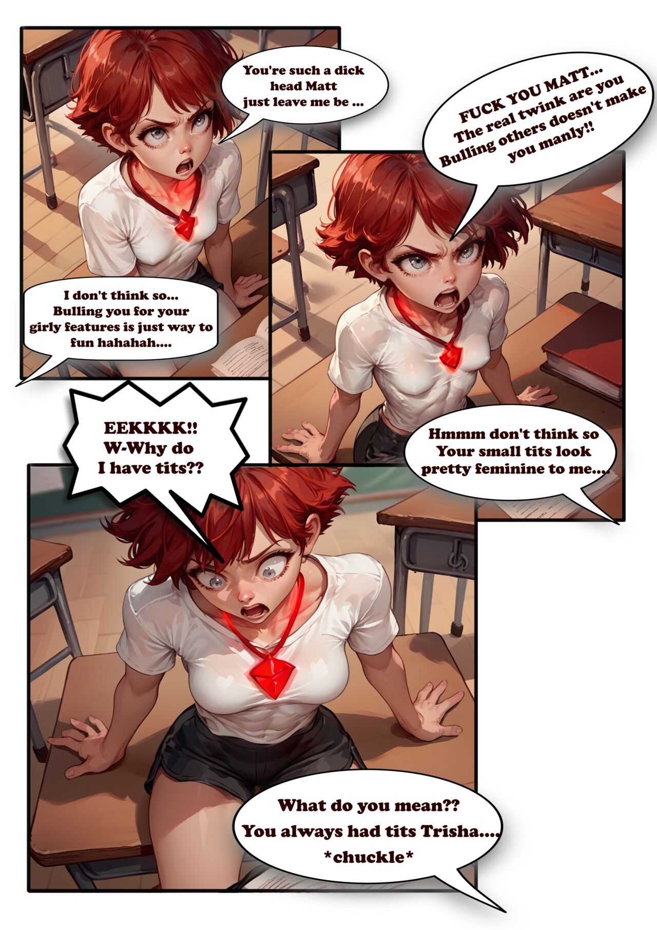 Brains to Bimbo page 2 full