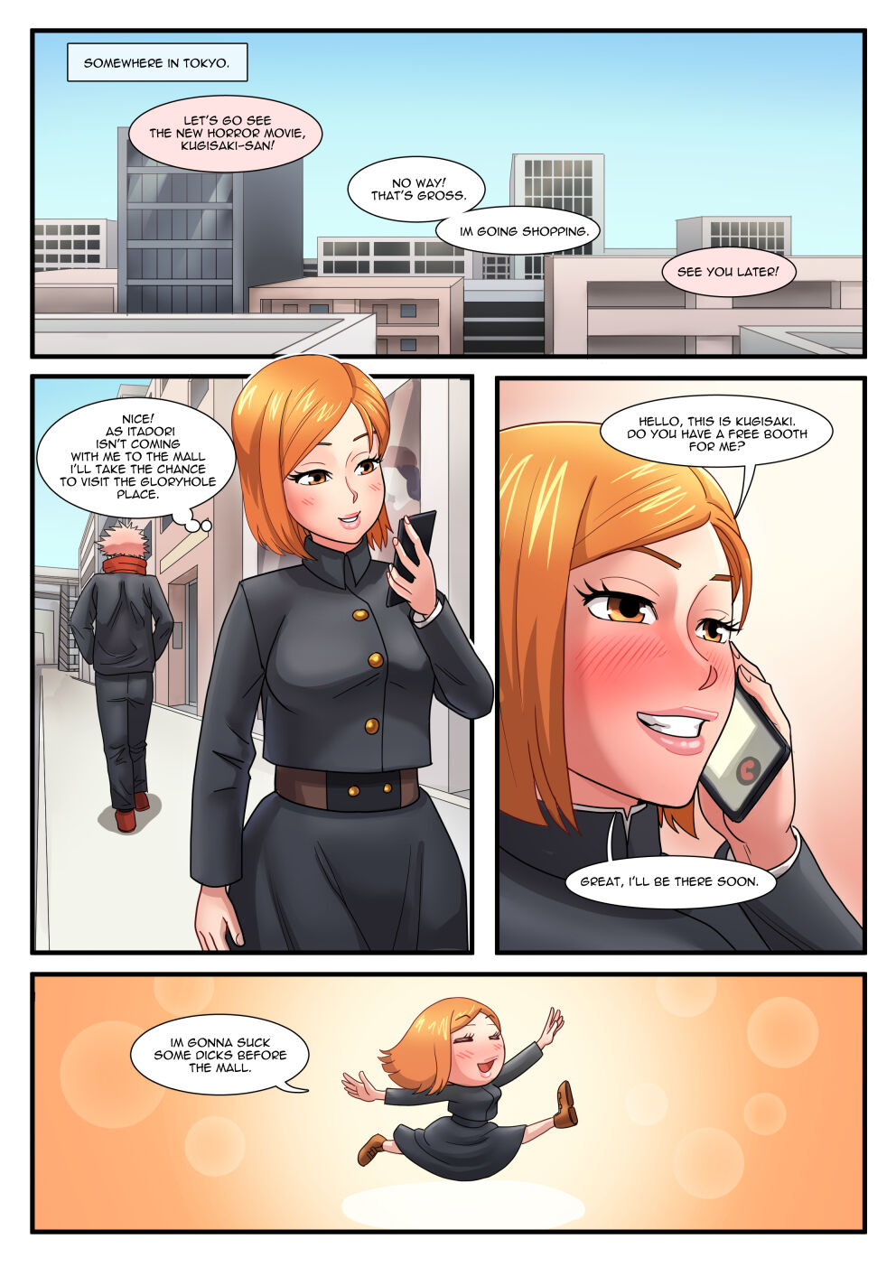 Nobara visits a Gloryhole in Tokyo page 2 full