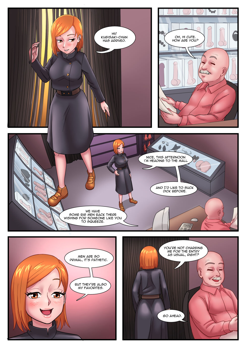 Nobara visits a Gloryhole in Tokyo page 3 full