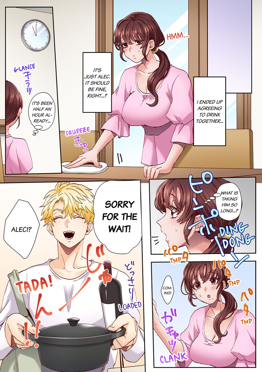 "Okusan no Ana, Ore no de Fusai de Agemasu ne?" Yokkyuu Fuman na Hitozuma ga Rinjin Ryuugakusei no XL Chinpo ni Ochiru made... 1-9 | An XXL Dick to Satisfy a Married Woman 1-9 page 10 full